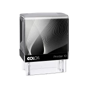 Thumbnail 1 of Colop Печат Printer 10, правоъгълен, 10 x 27 mm, черен