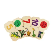 Thumbnail 5 of Beleduc Домино с числа и количества - плодове и зеленчуци