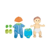 Thumbnail 2 of Nowa Szkola Кукла бебе, манипулативна, с дрехи, 44 cm