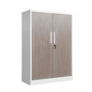 Thumbnail 4 of Шкаф RFG, метален, два рафта, 900 х 400 х 1300 mm, кехлибарен дъб и бяло