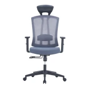 Thumbnail 4 of Ергономичен офис стол RFG Primo HB, дамаска и меш, до 130 kg, сив