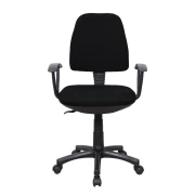 Thumbnail 4 of Офис стол Work@Smart, текстил, до 120 kg, черен