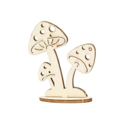 Thumbnail 2 of Creativ Company Шаблон Дърво и зайци, 15.5 х 17 cm