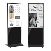 Thumbnail 2 of Информационен дисплей Hikvision DS-D6055UL-B/S, 55'', D-LED, 500 cd/m2