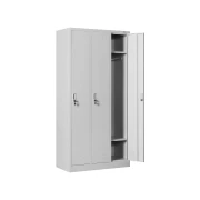 Thumbnail 3 of Гардероб RFG, метален, троен, 90 х 45 х 185 cm, сив