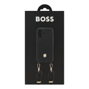 Thumbnail 4 of Hugo Boss Калъф за телефон, за iPhone 16, с връзка, черно-златист