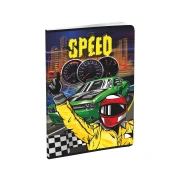 Thumbnail 3 of Тетрадка, A5, широки редове, офсетова хартия, мека корица, 60 листа, дизайни за момче