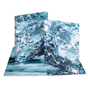 Thumbnail 2 of Herma Папка Nature, картонена, с ластик, A4, вода