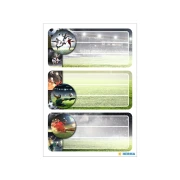 Thumbnail 2 of Herma Самозалепващи се етикети Футбол, ученически, 9 броя