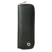 Thumbnail 2 of Hugo Boss Калъф Tradition, за две пишещи средства, с цип, кожен, черен