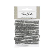 Thumbnail 2 of Creativ Company Панделка за декорация, 5 m, сребриста