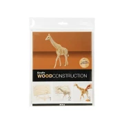Thumbnail 2 of Creativ Company 3D Жираф, за сглобяване и декорация, дървен, 20 х 4.2 х 25 cm