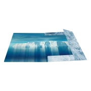 Thumbnail 2 of Herma Папка Nature, картонена, с ластик, A4, лед