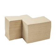 Thumbnail 2 of Салфетки, целулоза, двупластови, 1/8 сгъвка, 33 х 33 cm, крафт, 150 броя