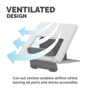 Thumbnail 4 of Поставка за лаптоп Fellowes Breyta, бяла