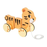 Thumbnail 4 of Small Foot Тигър Сафари, за дърпане, дървен