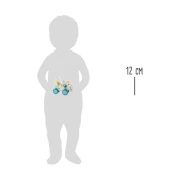 Thumbnail 2 of Small Foot Слонче, дървена играчка за дърпане със спирала, джунгла