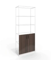 Thumbnail 2 of Врата RFG RV3 Lisabon, 380 х 18 х 760 mm, ПДЧ 18 mm, 2 броя в комплект, тъмен дъб