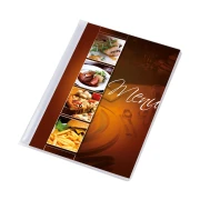 Thumbnail 1 of Папка за меню, за ресторант, A4, PVC, вид 1