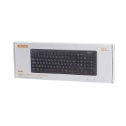 Thumbnail 2 of Клавиатура Wesdar K401C, безжична, с кирилизация, черна, 103 бутона