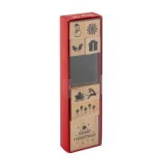 Thumbnail 2 of Craft ID Комплект коледни печати, 7 броя