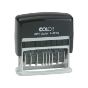 Thumbnail 1 of Colop Датник S160/DD, с цифри за две дати, черен