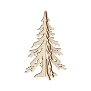 Thumbnail 2 of Creativ Company Елха за декорация, дървена, 20 cm, 2 части