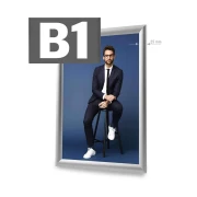 Thumbnail 9 of Снап рамка, B1, 707 х 1000 mm, сребриста