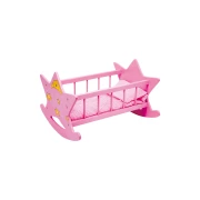 Thumbnail 3 of Small Foot Люлка за кукли, розова