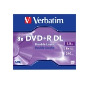 Thumbnail 1 of DVD+R Verbatim Dual Layer, двуслоен, 8.5 GB, 8x, AZO покритие