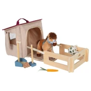 Thumbnail 6 of Small Foot Комплект конче с конюшня и аксесоари, в чанта