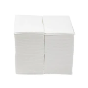 Thumbnail 2 of Салфетки, целулоза, двупластови, 1/8 сгъвка, 33 х 33 cm, с бордюр, бели, 150 броя