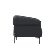 Thumbnail 4 of Фотьойл RFG Megan, екокожа, метална основа, черен