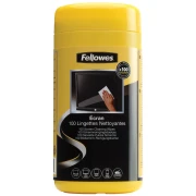 Thumbnail 1 of Кърпи за почистване на екрани Fellowes, 100 броя в туба