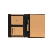 Thumbnail 3 of XD Папка Deluxe, A5, корк, с включени тефтер и химикалка