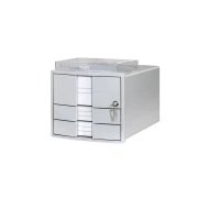 Thumbnail 2 of HAN Бокс Impuls, с 3 чекмеджета и заключване, светлосив