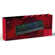 Thumbnail 4 of Клавиатура SureFire Kingpin X1, с кабел 1.8 m, геймърска, USB Type-A, 61 бутона