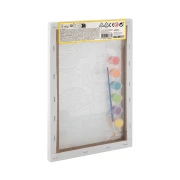 Thumbnail 2 of Moxy Платно за оцветяване Заек с количка, по номера