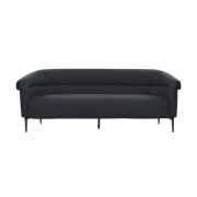 Thumbnail 5 of Диван RFG Megan, триместен, екокожа, метална основа, черен