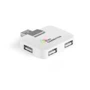 Thumbnail 2 of Hi!dea USB хъб, с 4 порта, бял