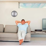 Thumbnail 4 of More Than Gifts Стенен часовник Rondo, черен