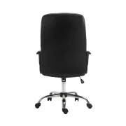 Thumbnail 2 of Директорски стол Mega Chrome, екокожа, Tilt механизъм, до 130 kg, черен