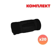 Thumbnail 2 of Arctica Одеяло, поларено, с калъф, черно, с включен цветен печат, 20 броя