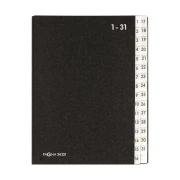 Thumbnail 3 of Durable Папка Classic, картонена, с 31 разделителя, черна