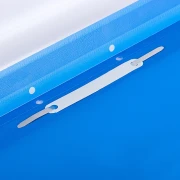 Thumbnail 2 of Папка Economy, PP, с перфорация, синя, 50 броя