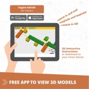 Thumbnail 23 of Engino Конструктор Steamlabs Junior - Научи за дивите животни
