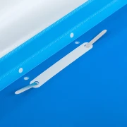 Thumbnail 3 of Office 1 Папка, PP, с перфорация, синя, 12 броя