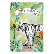 Thumbnail 1 of Gespaensterwald Картичка Silver Line, тигър