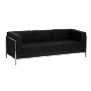 Thumbnail 3 of Диван RFG Neo, триместен, екокожа, метална основа, 2010 х 720 х 700 mm, черен