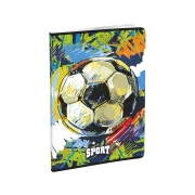 Thumbnail 5 of Тетрадка, A5, широки редове, офсетова хартия, мека корица, 40 листа, дизайни за момче